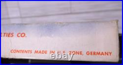 Vintage SMASHO Tin Toy Car Track Set US ZONE GERMANY Wind Up BOXED