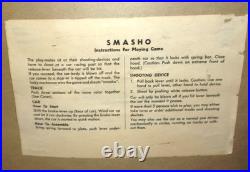 Vintage SMASHO Tin Toy Car Track Set US ZONE GERMANY Wind Up BOXED