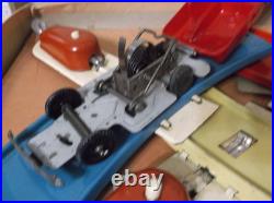 Vintage SMASHO Tin Toy Car Track Set US ZONE GERMANY Wind Up BOXED