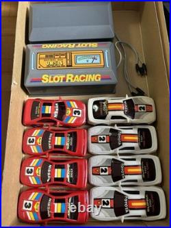 Vintage Slot Car Track Set Parts Retro Toys 90s Scale System Used Untested