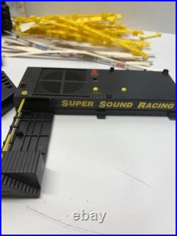 Vintage TYCO 1992 Super Sound Racing Slot Cars Race Track Set W Box COMPLETE
