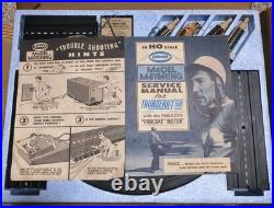 Vintage Toy Aurora Model Motoring Thunder Jet 500 Slot Racing Track Set In Box