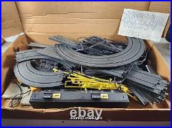 Vintage Tyco Magnum 440 Pro Racing Track Slot Car Set Incomplete No Cars Works