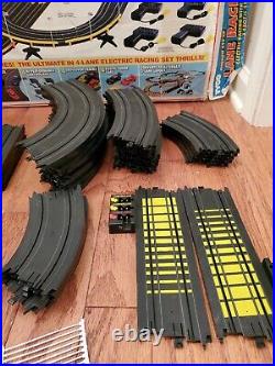 Vintage Tyco Magnum 440-x2 4 Lane Racing Track Set 6686 Not Complete No Cars