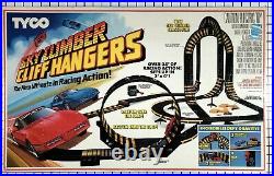 Vintage Tyco Sky Climber Cliff Hangers Slot Car Track 6229 Complete Set & Box