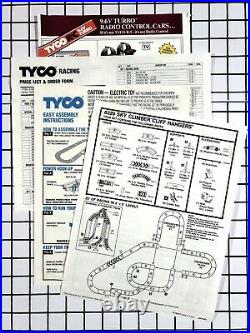 Vintage Tyco Sky Climber Cliff Hangers Slot Car Track 6229 Complete Set & Box