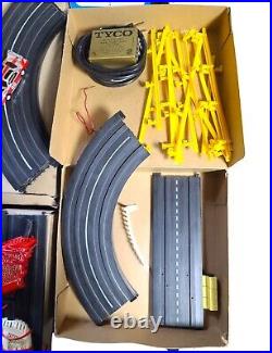 Vintage Tyco pro International Pro Slot Car Racing Track Set With Cars Orig Box