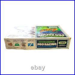 Vintage Tyco pro International Pro Slot Car Racing Track Set With Cars Orig Box