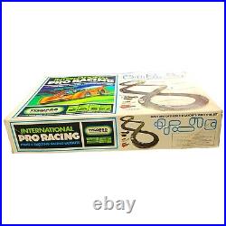 Vintage Tyco pro International Pro Slot Car Racing Track Set With Cars Orig Box