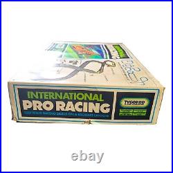 Vintage Tyco pro International Pro Slot Car Racing Track Set With Cars Orig Box