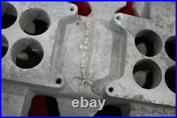 Vintage WEIAND Intake Manifold 371 394 OLDSMOBILE 2x4 4v Hot Rod Custom oldS V8