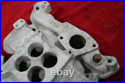 Vintage WEIAND Intake Manifold 371 394 OLDSMOBILE 2x4 4v Hot Rod Custom oldS V8