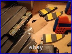Vtg 1978 Matchbox Speed Tracks Race & Chase Set police car & monza funny car