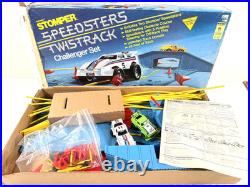 Vtg 1985 Shaper Stomper Speedsters Twistrack Toy Car Racing Track Set BOX