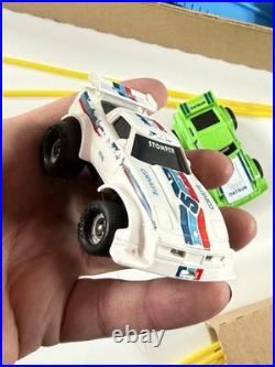 Vtg 1985 Shaper Stomper Speedsters Twistrack Toy Car Racing Track Set BOX